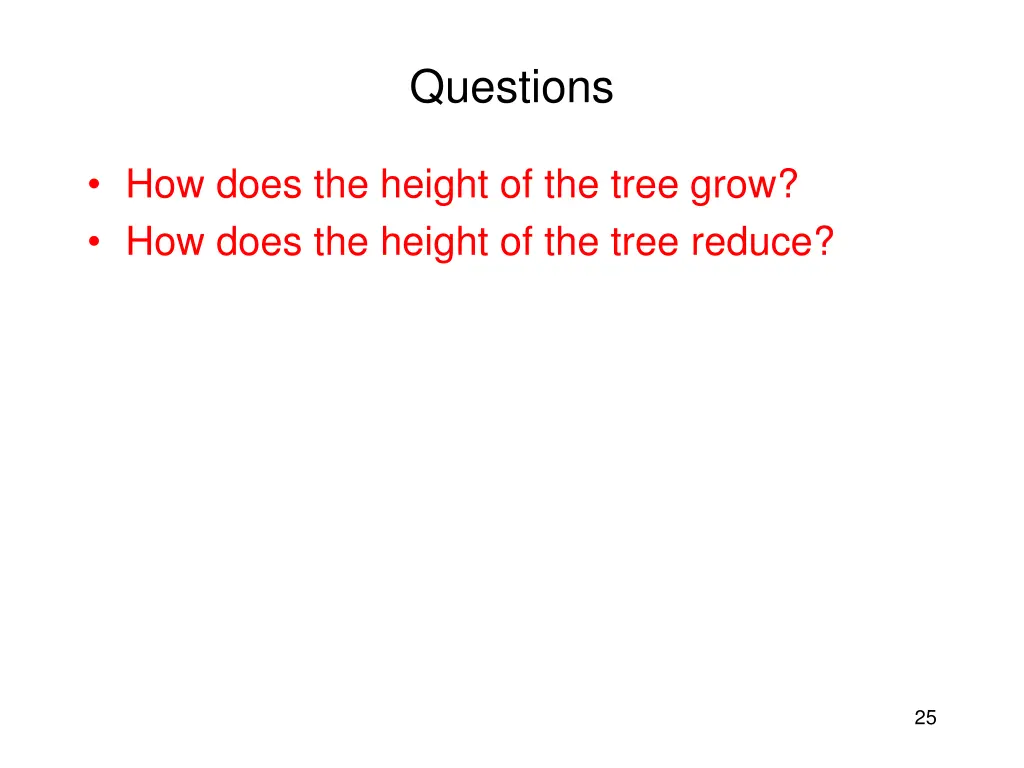 questions