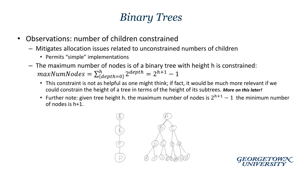 binary trees 1