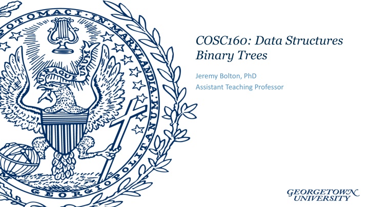 cosc160 data structures binary trees