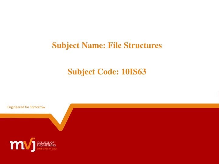 subject name file structures