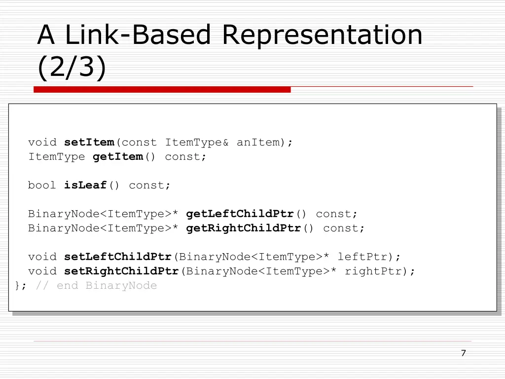 a link based representation 2 3