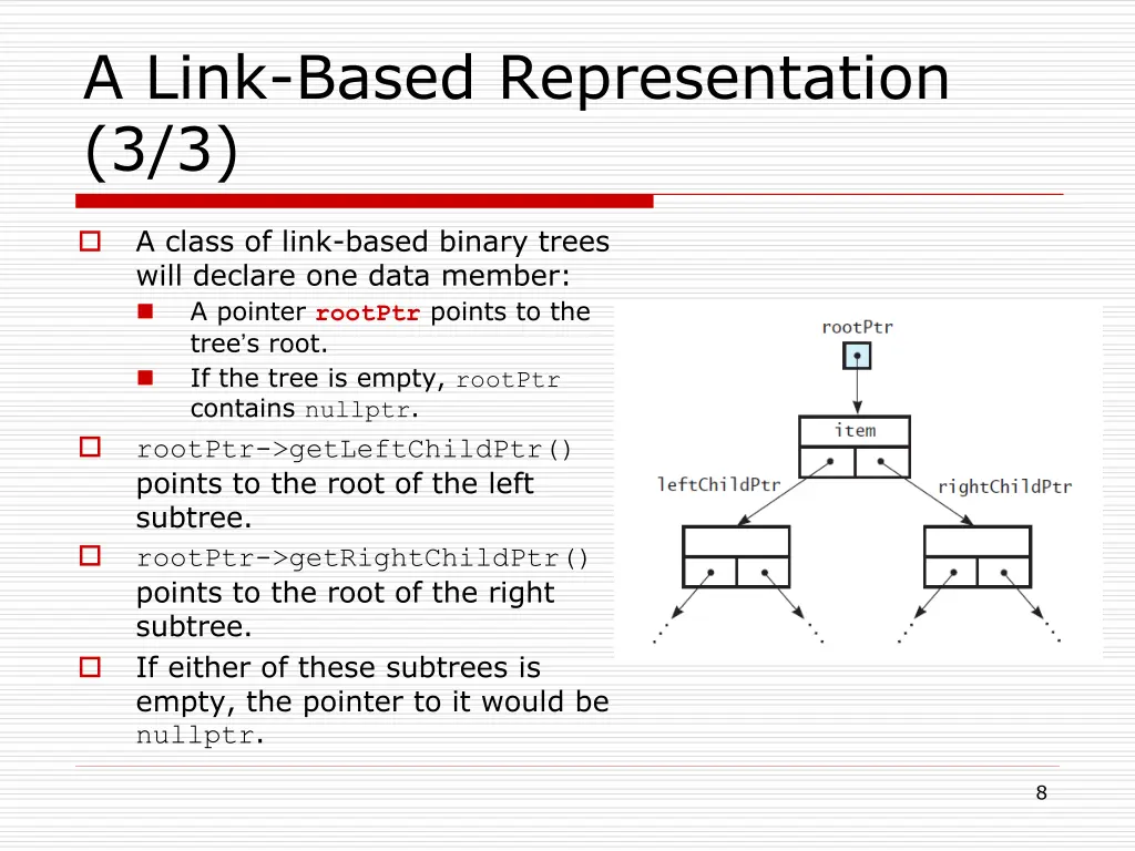 a link based representation 3 3