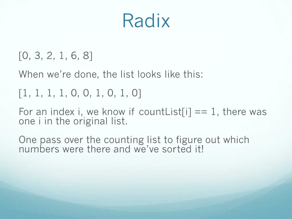 radix 2