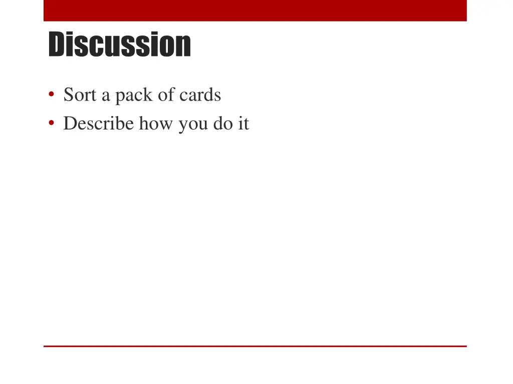 discussion