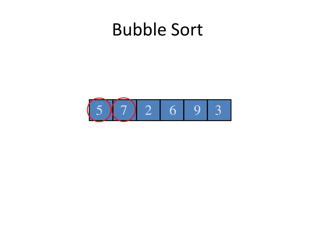 bubble sort 2