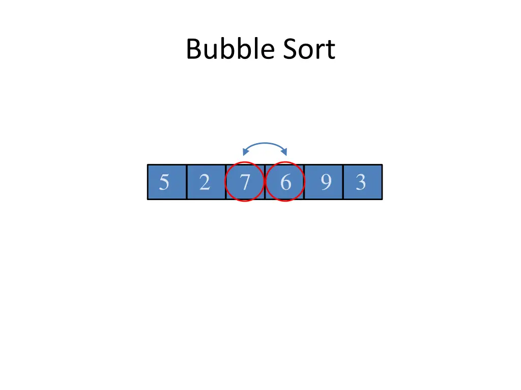 bubble sort 5