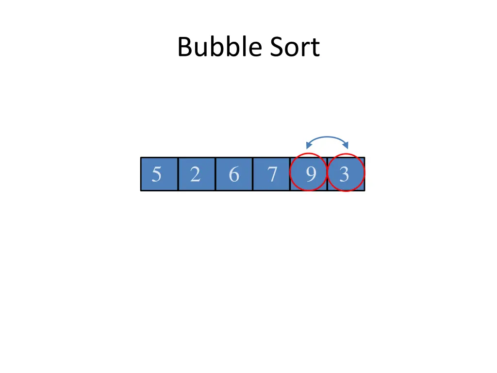bubble sort 8