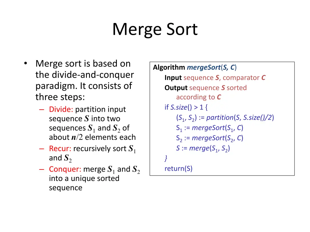 merge sort 1