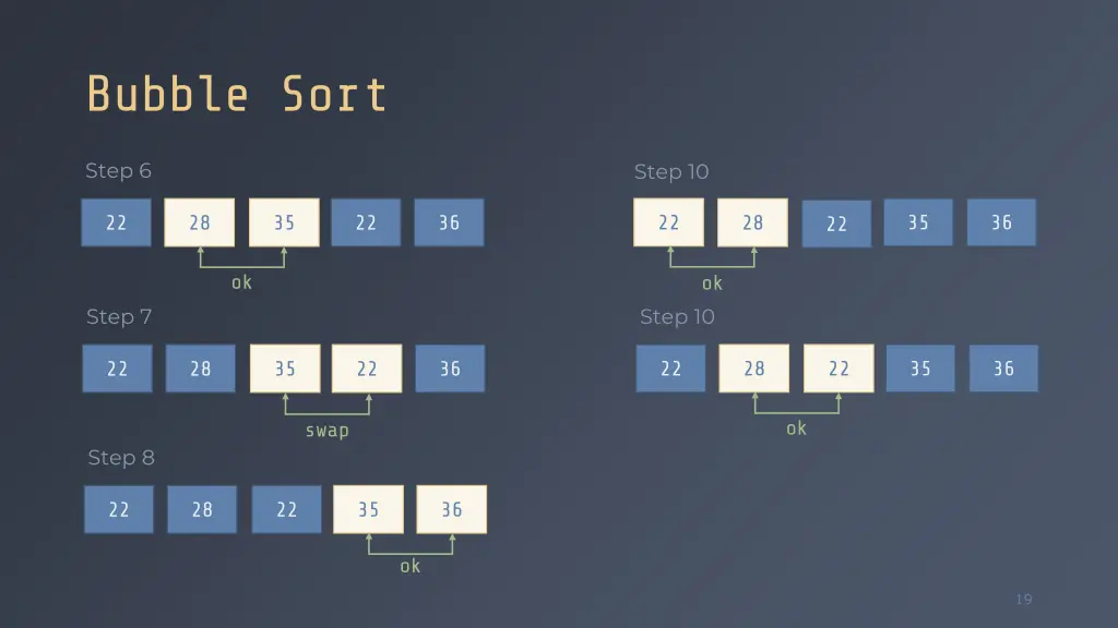 bubble sort 2