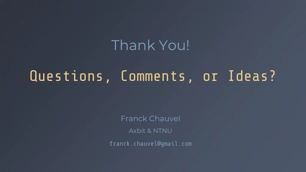 thank you