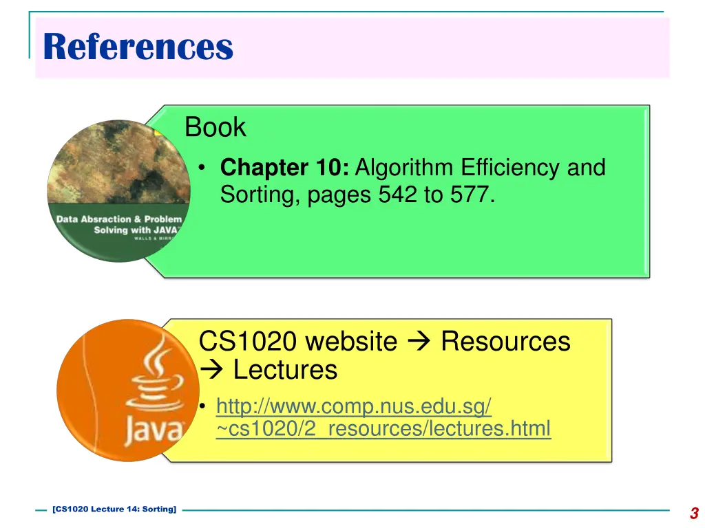 references