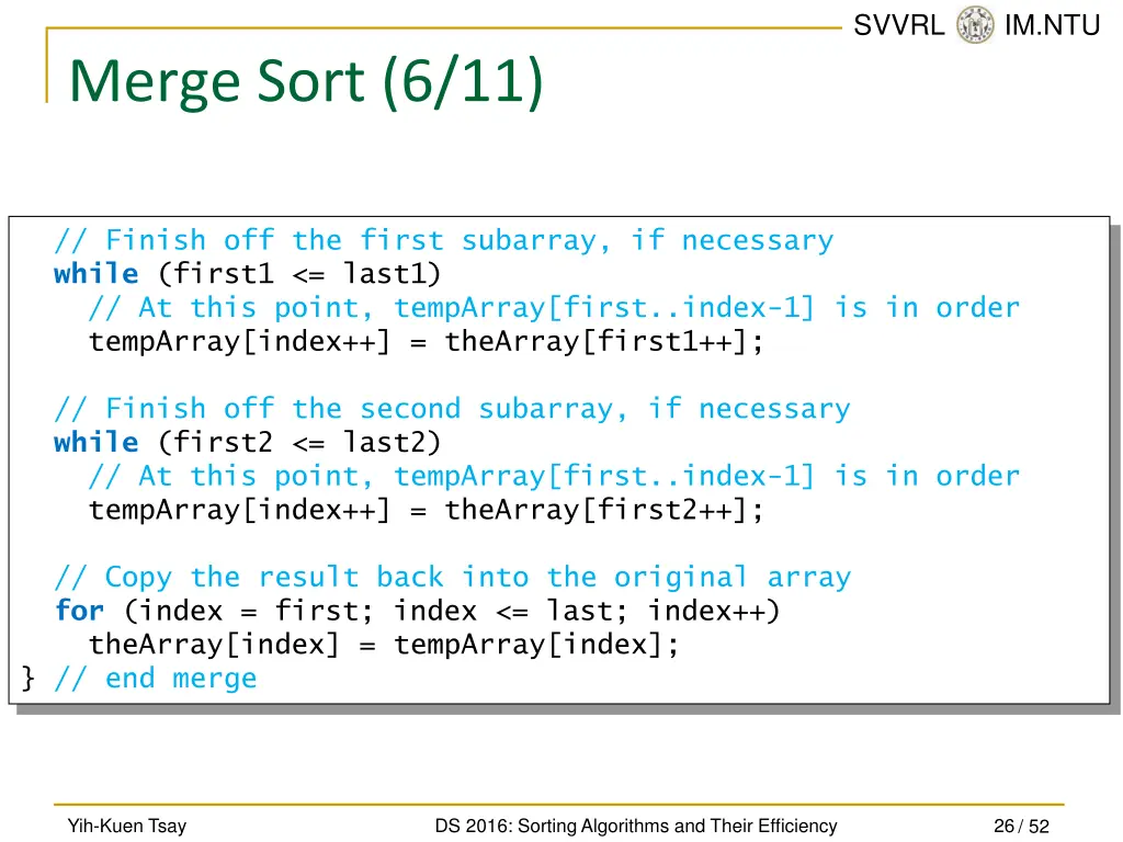 svvrl @ im ntu 25
