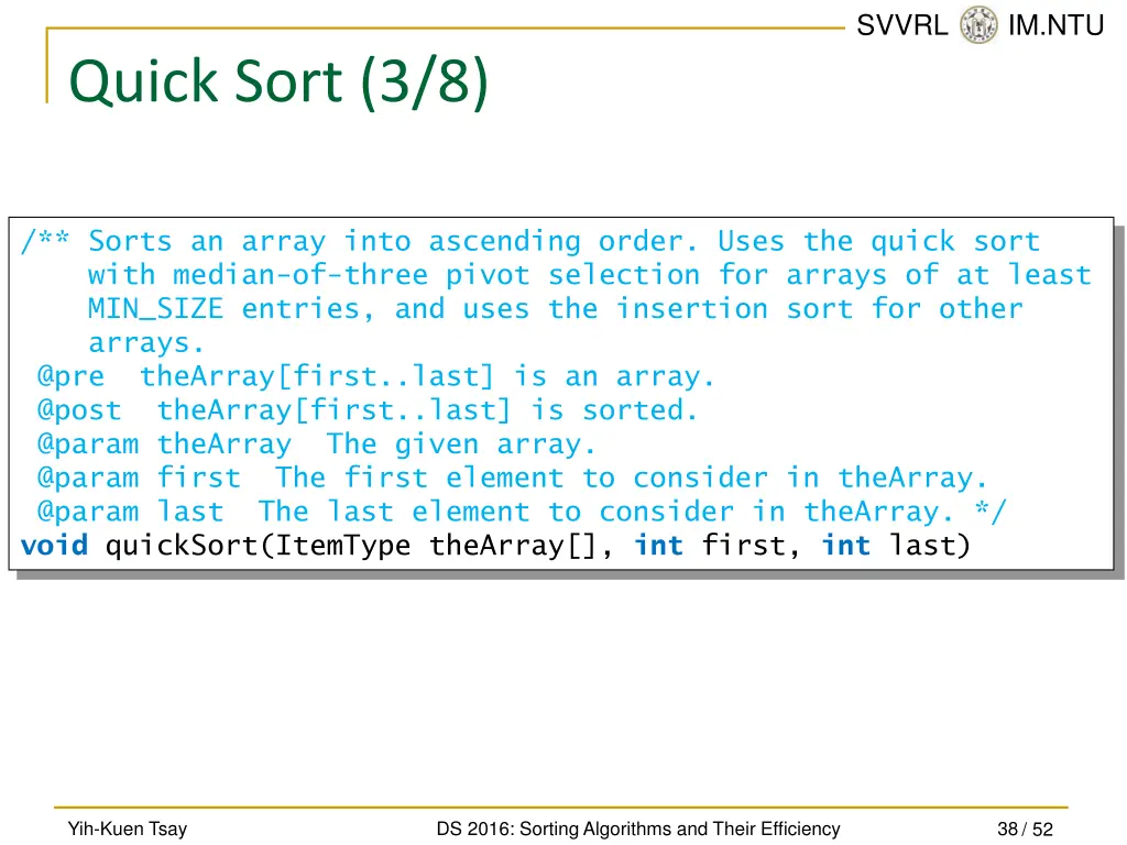 svvrl @ im ntu 37