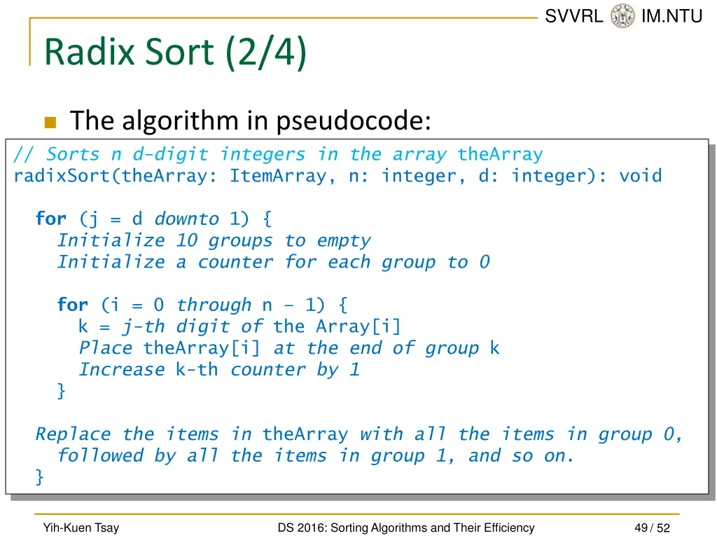 svvrl @ im ntu 48