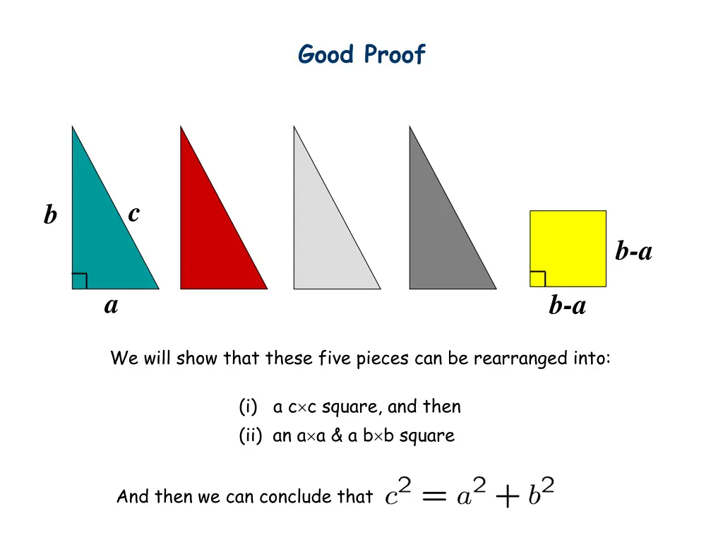 good proof