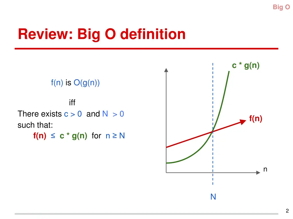 big o