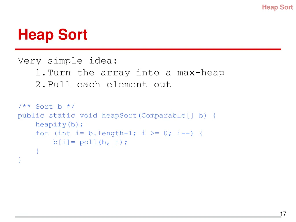 heap sort 1