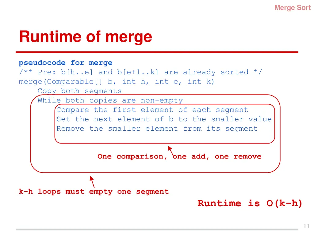 merge sort 5