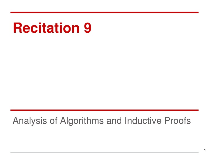 recitation 9