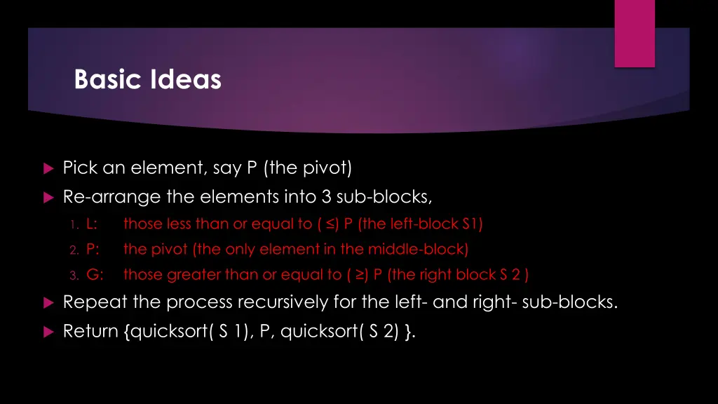 basic ideas 1