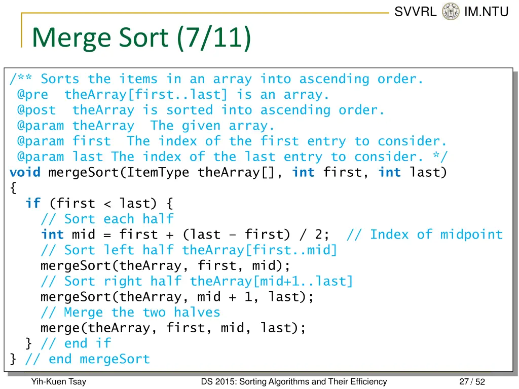 svvrl @ im ntu 26