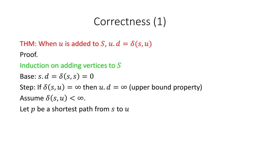 correctness 1
