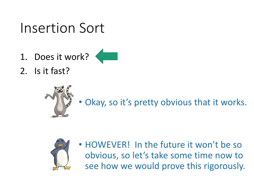 insertion sort 1