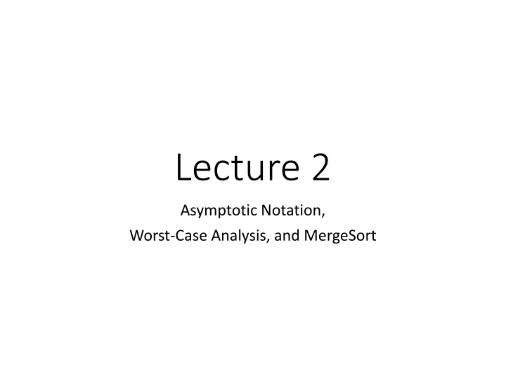 lecture 2