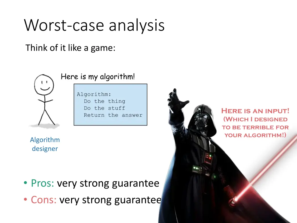 worst case analysis