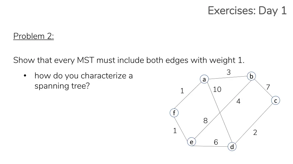 exercises day 1 exercises day 1 4
