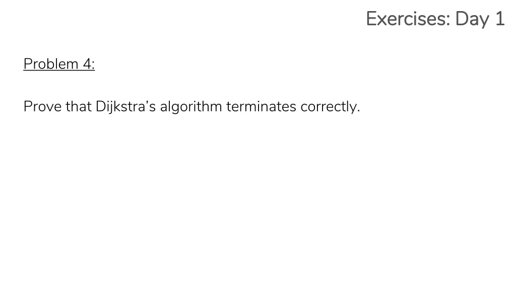 exercises day 1 exercises day 1 7