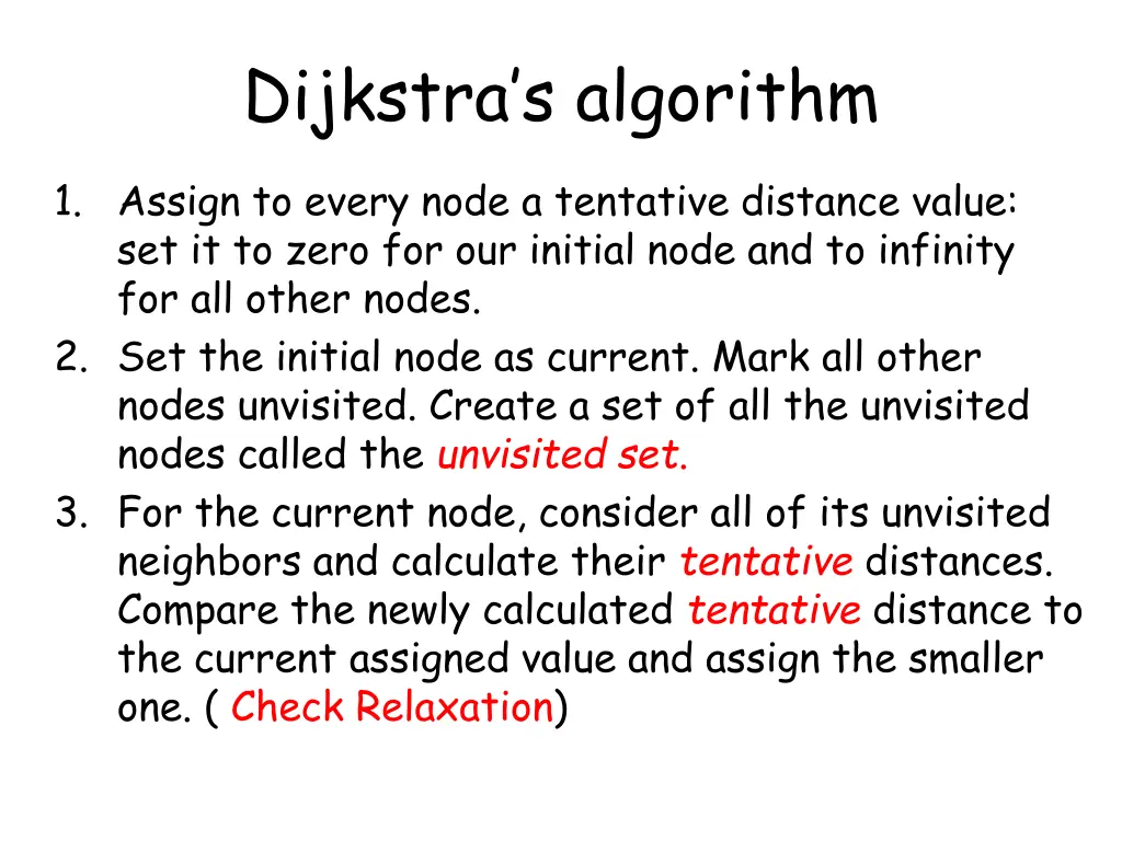 dijkstra s algorithm