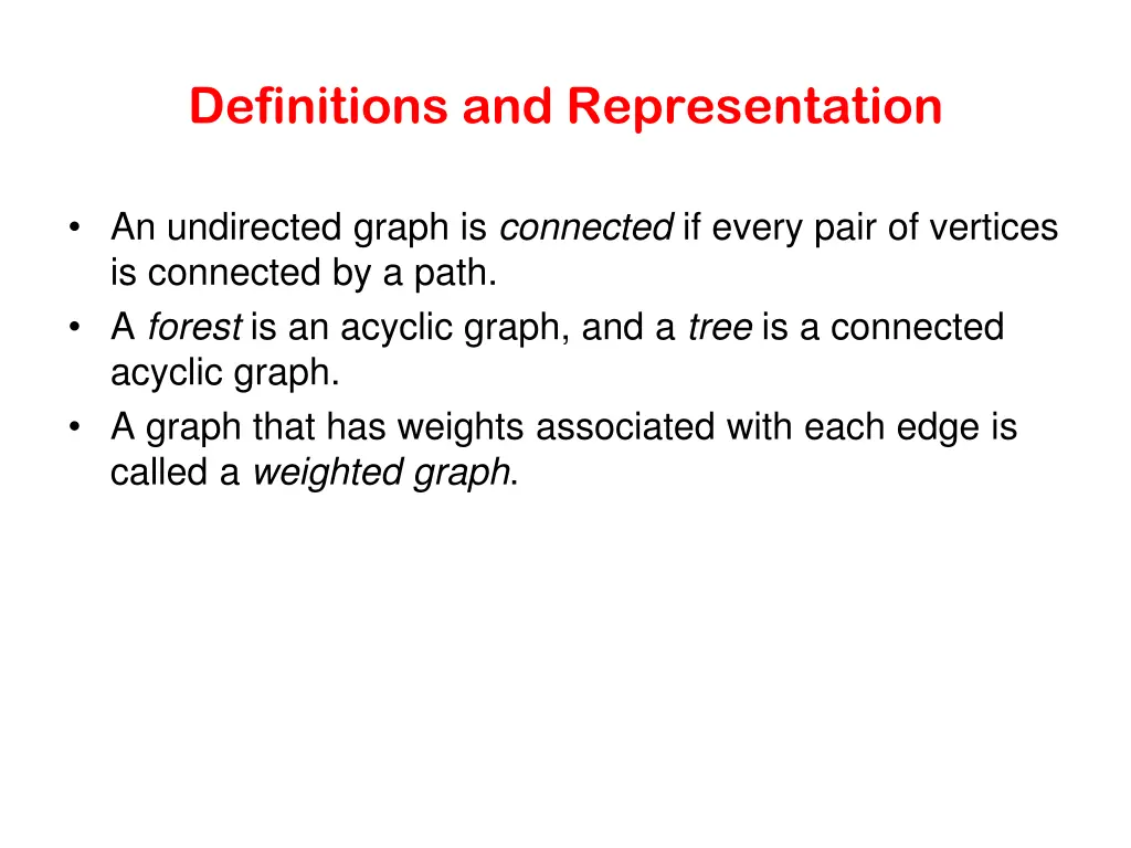 definitions and representation 2