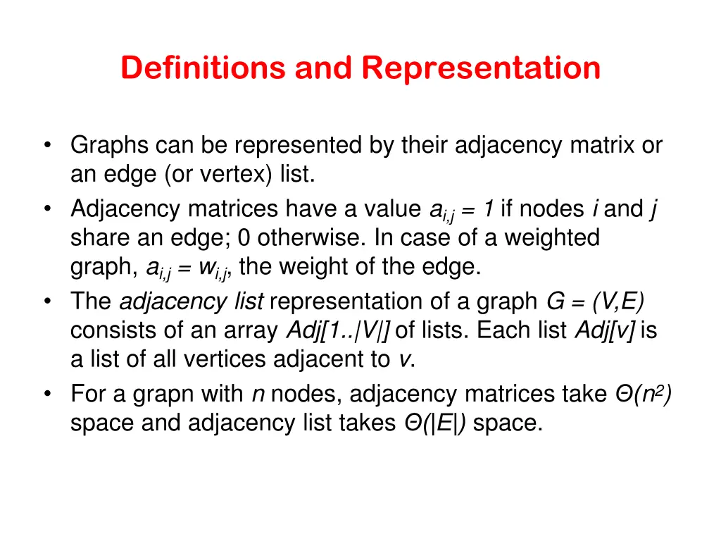 definitions and representation 3