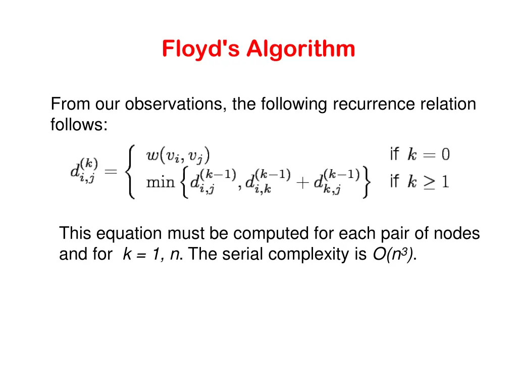 floyd s algorithm 1