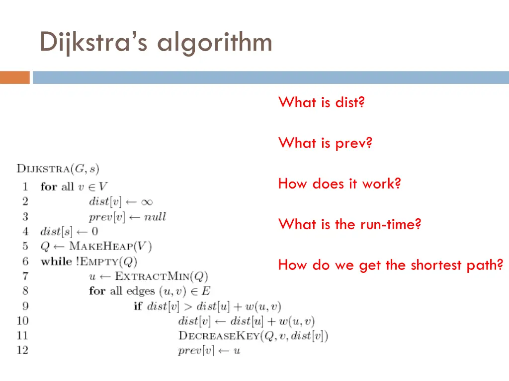 dijkstra s algorithm