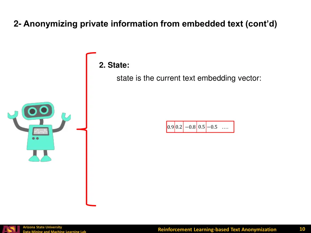 2 anonymizing private information from embedded 1