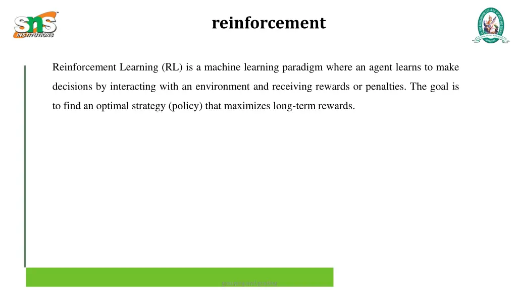 reinforcement