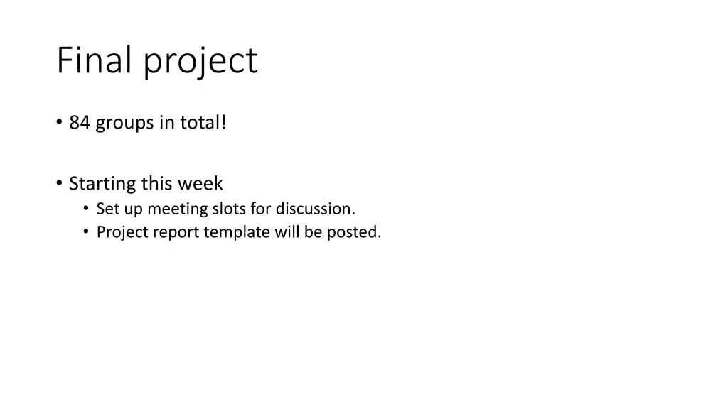 final project