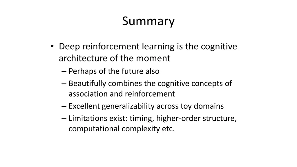 summary