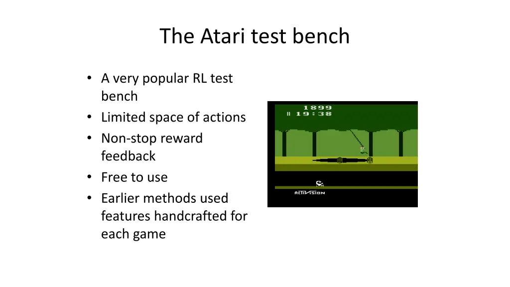 the atari test bench