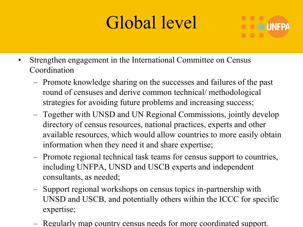 global level