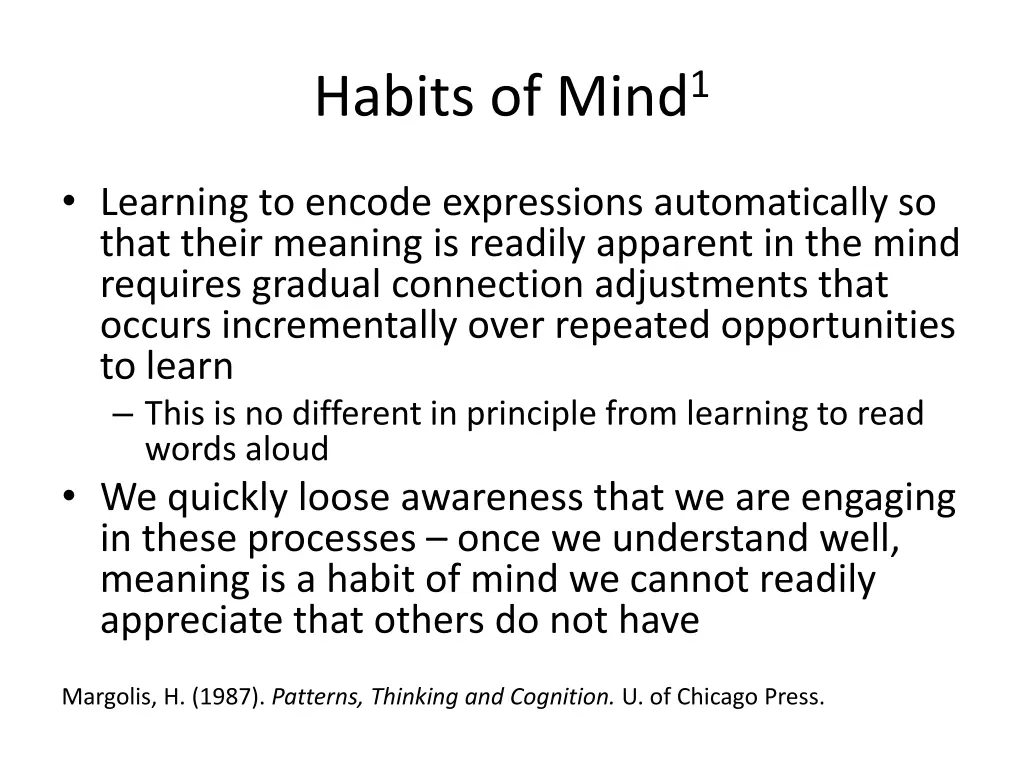 habits of mind 1