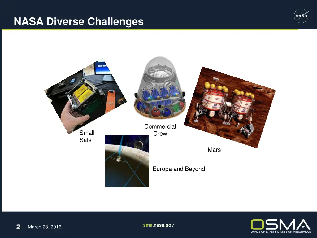 nasa diverse challenges