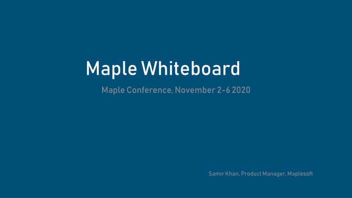 maple whiteboard
