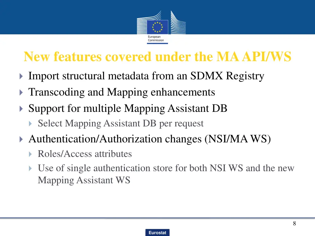 new features covered under the ma api ws 1
