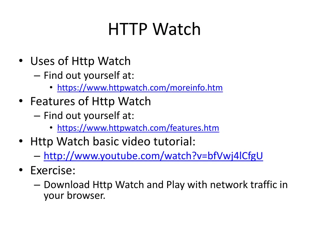 http watch 3