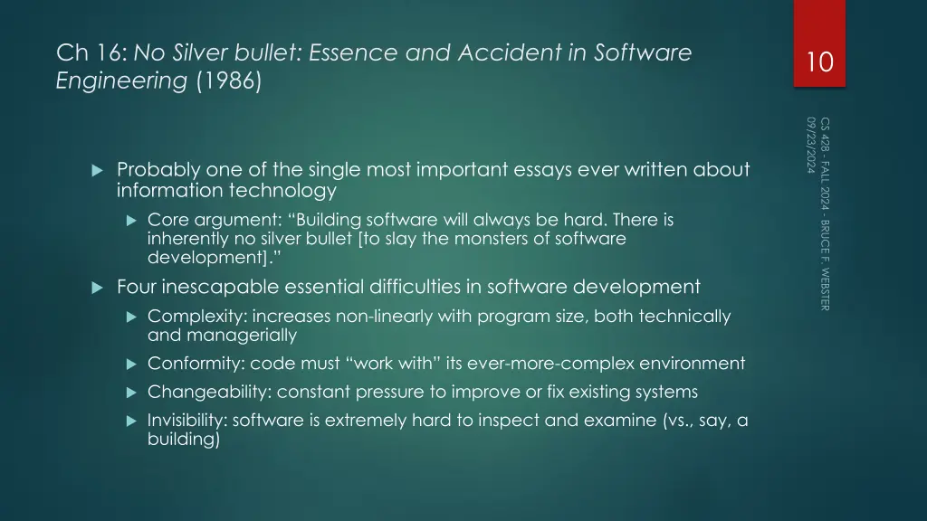 ch 16 no silver bullet essence and accident