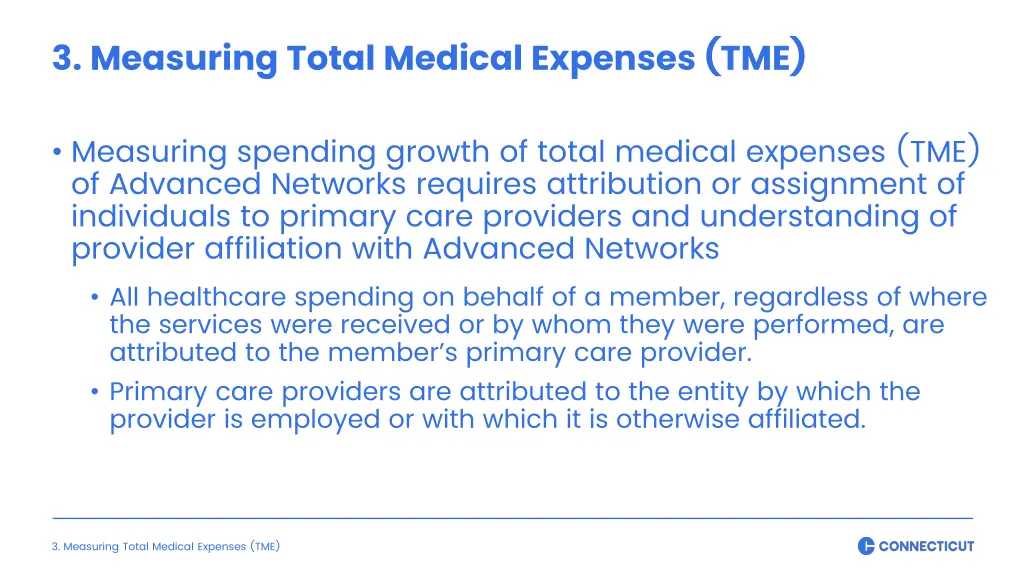 3 measuring total medical expenses tme