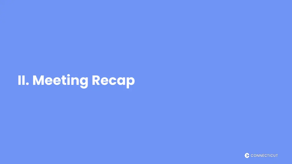 ii meeting recap